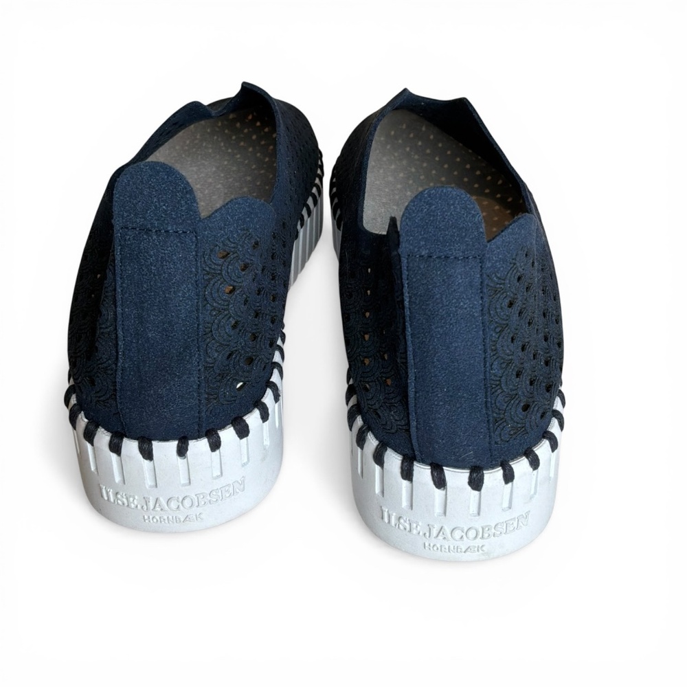 Ilse Jacobsen Shoes Tulip Sneaker in Navy Blue Size 10 - Picture 4 of 7